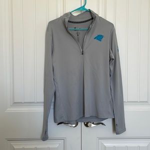 Nike Panthers 1/4 zip jacket